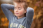 girl, out, nature