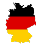 germany, map, flag