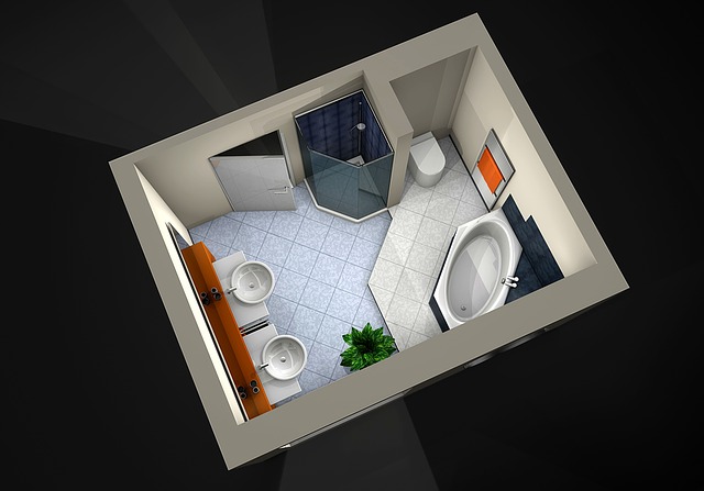 Download free HD stock image of Wellness 3D Object Free wellness 3d object bathroom illustration
