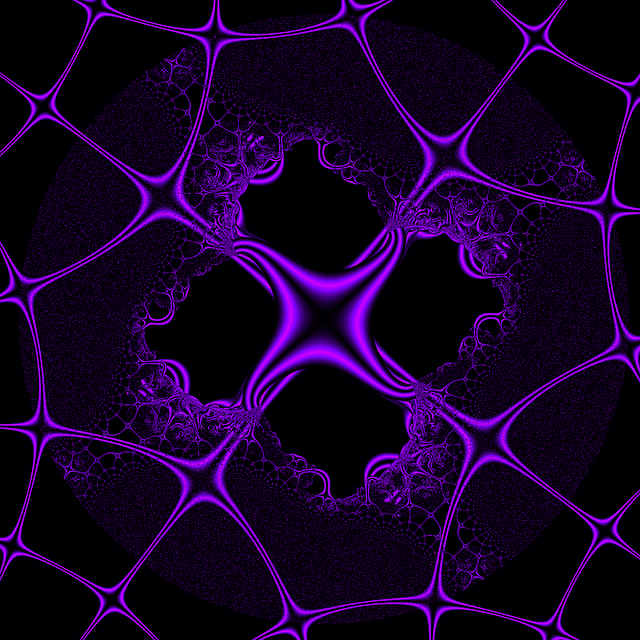 Free abstract fractal art illustration