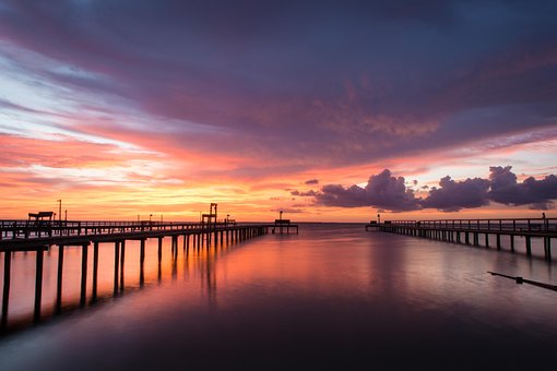 Free Sunset Bay photo and picture