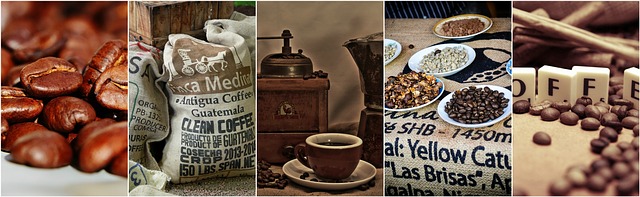 Free coffee collage drink illustration
