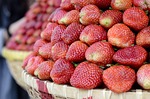strawberries, red, dalat