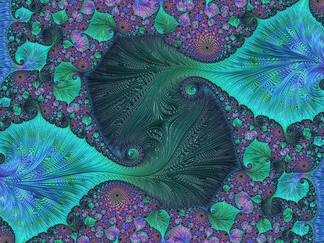 Ozean, Natur, Grün, Meer, Blau, Fraktal