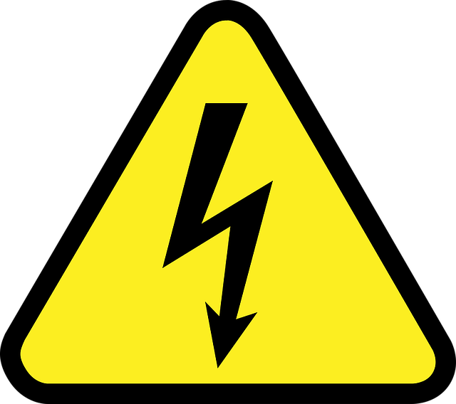 Free industrial security electric danger vector