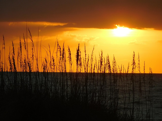 Sonnenuntergang, Sonne, Himmel