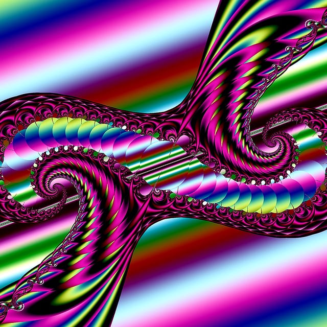 Free abstract fractal artwork illustration