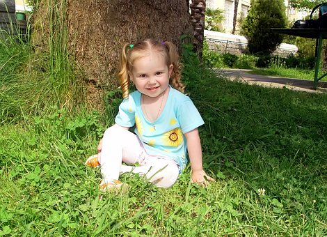 Niña, Retrato, Bien, Niñita, Infancia
