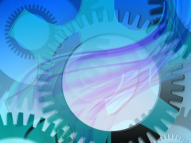 Free gear flow cogwheel illustration