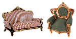 armchair, chair, furniture