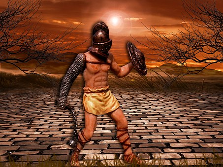 Gladiator, Fighter, Fight, Novel