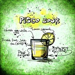 pisco sour, cocktail, drink