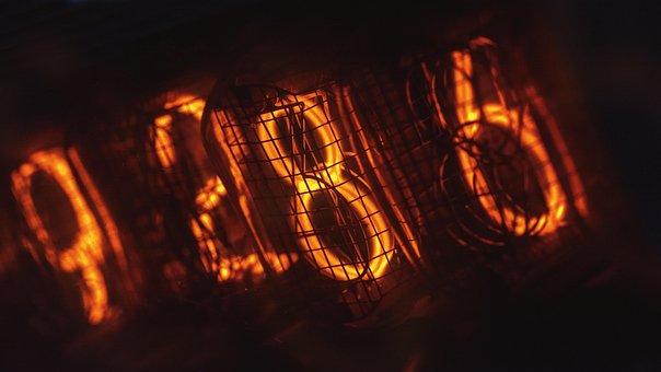 Nixie Tube, Electronică, Numere, Opt
