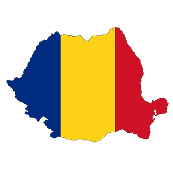 Free Romania Map illustration and picture