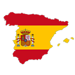 spain, map, flag