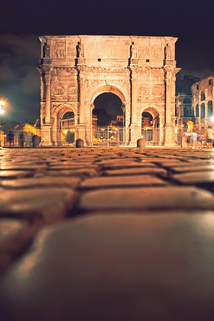 Free Rome Night photo and picture
