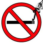 smoking ban, shield, cigarette