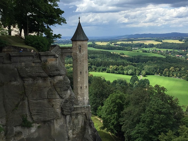 Free Tower Elbe Sandstone Mountains photo and picture