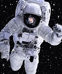 astronaut, cosmonaut, space