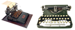 typewriter, old, letters