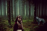 girl, fairy tales, rotkäppchen