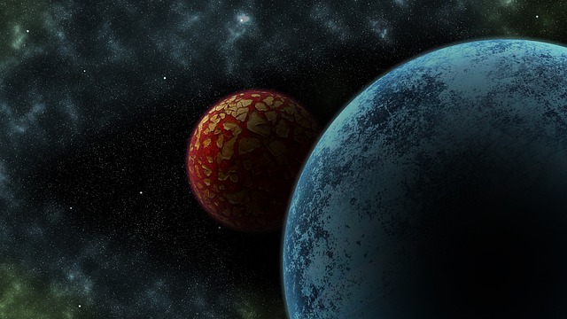 Planete, Spaţiu, Fundal, Univers, Orbită