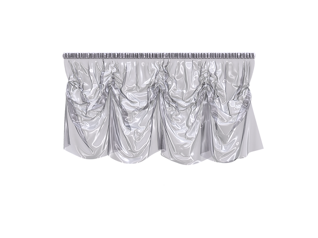 Free curtain material transparent illustration