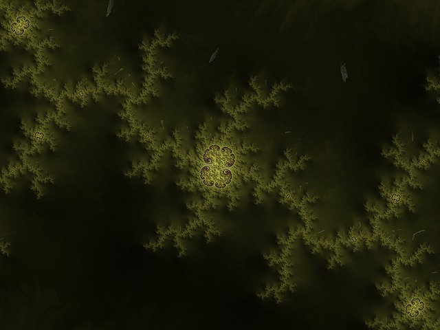 Free fractal electric energy illustration