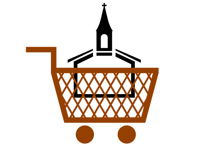 Free Church Shopping illustration and picture
