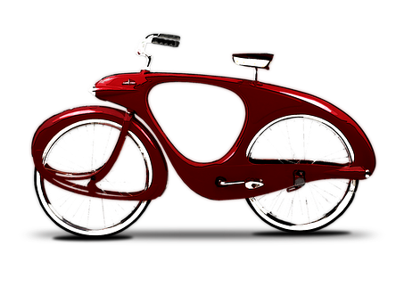 Vintage, Bicicleta, Retro, Passeio