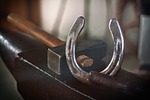 horseshoe, glow, blacksmith