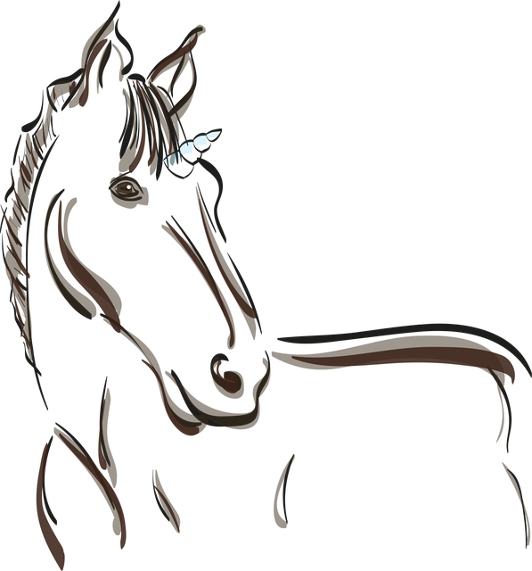 Free unicorn horse mythical creatures vector