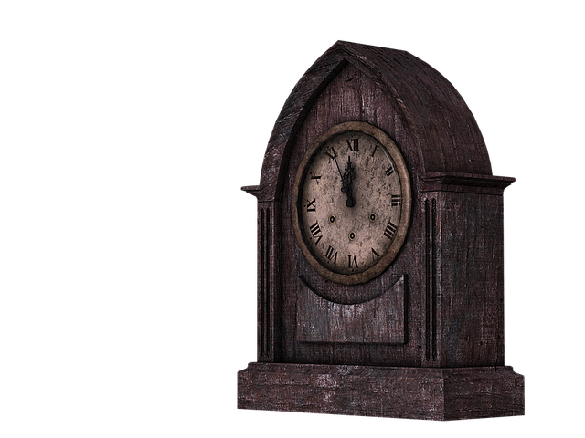 Free clock time grandfather clock illustration