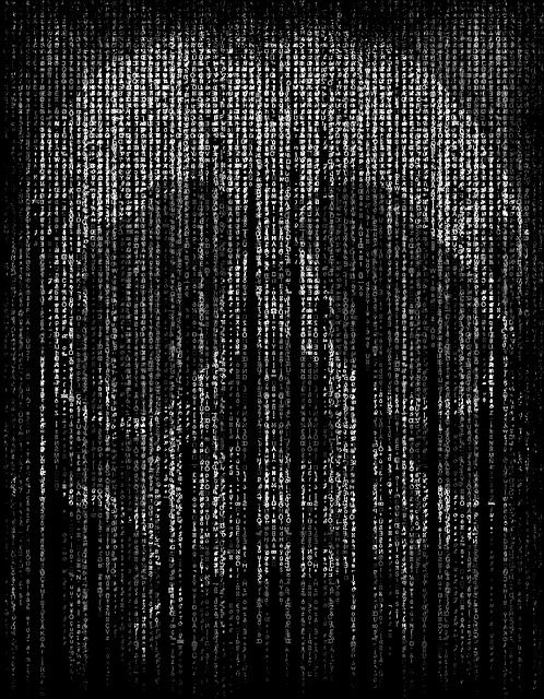Download Skull And Crossbones, Matrix, Code. Royalty-Free Stock ...