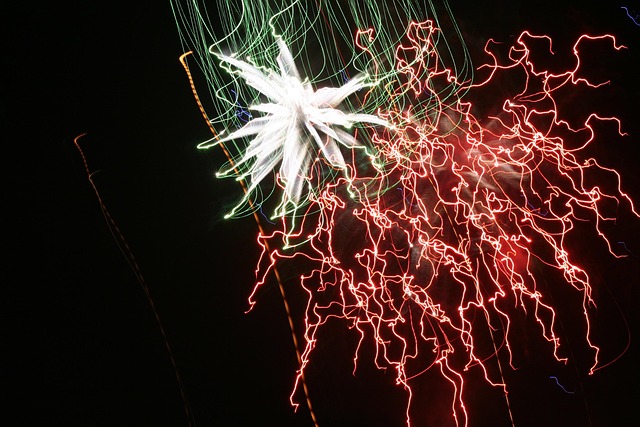 Feuerwerk, 4 Juli, Die Unabhängigkeit