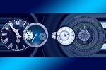 clock, clock face, present
