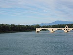 pont saint bénézet, pont d'avignon, rhône