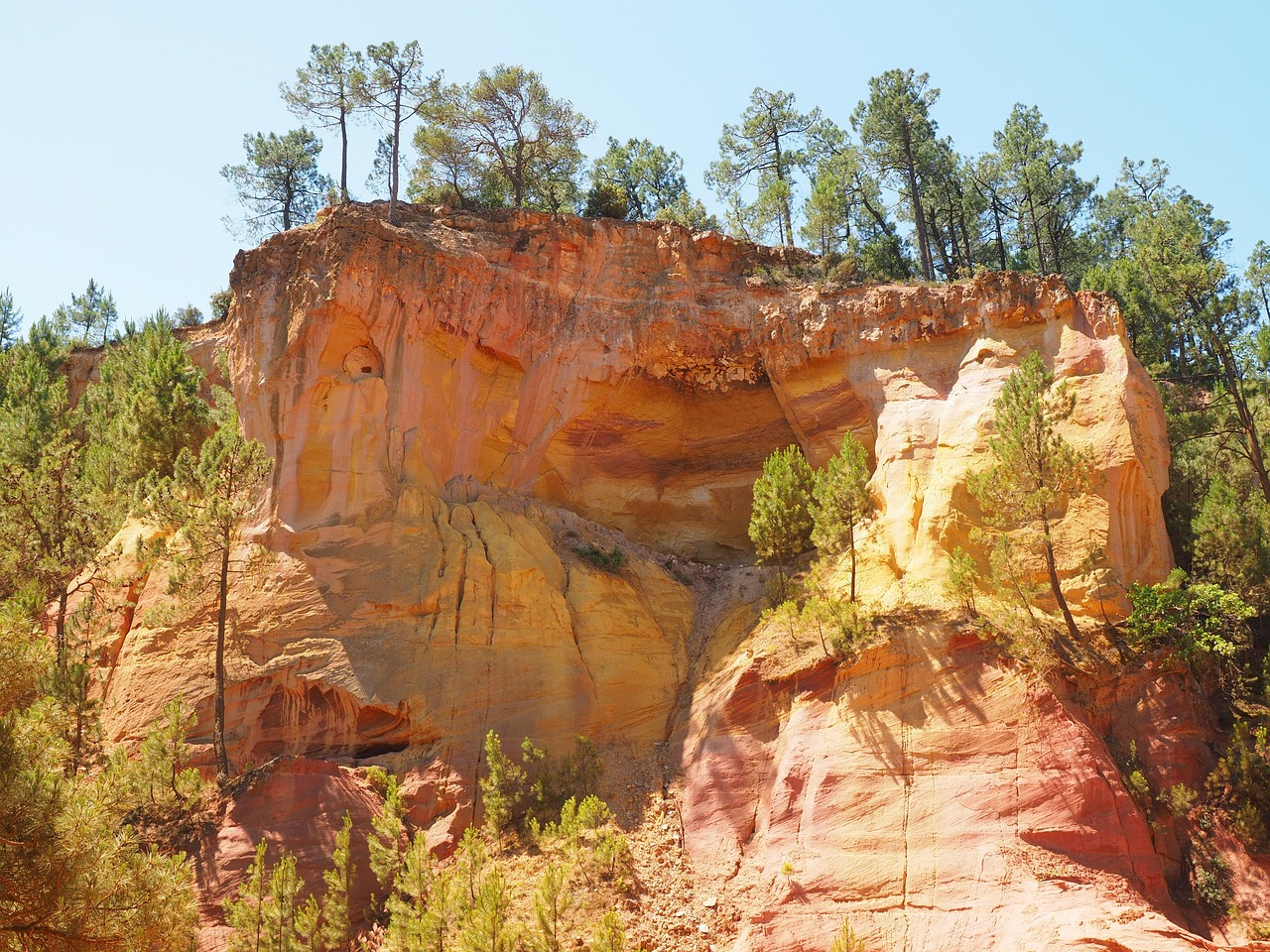 Ocher Rocks Quarry - Free photo on Pixabay - Pixabay