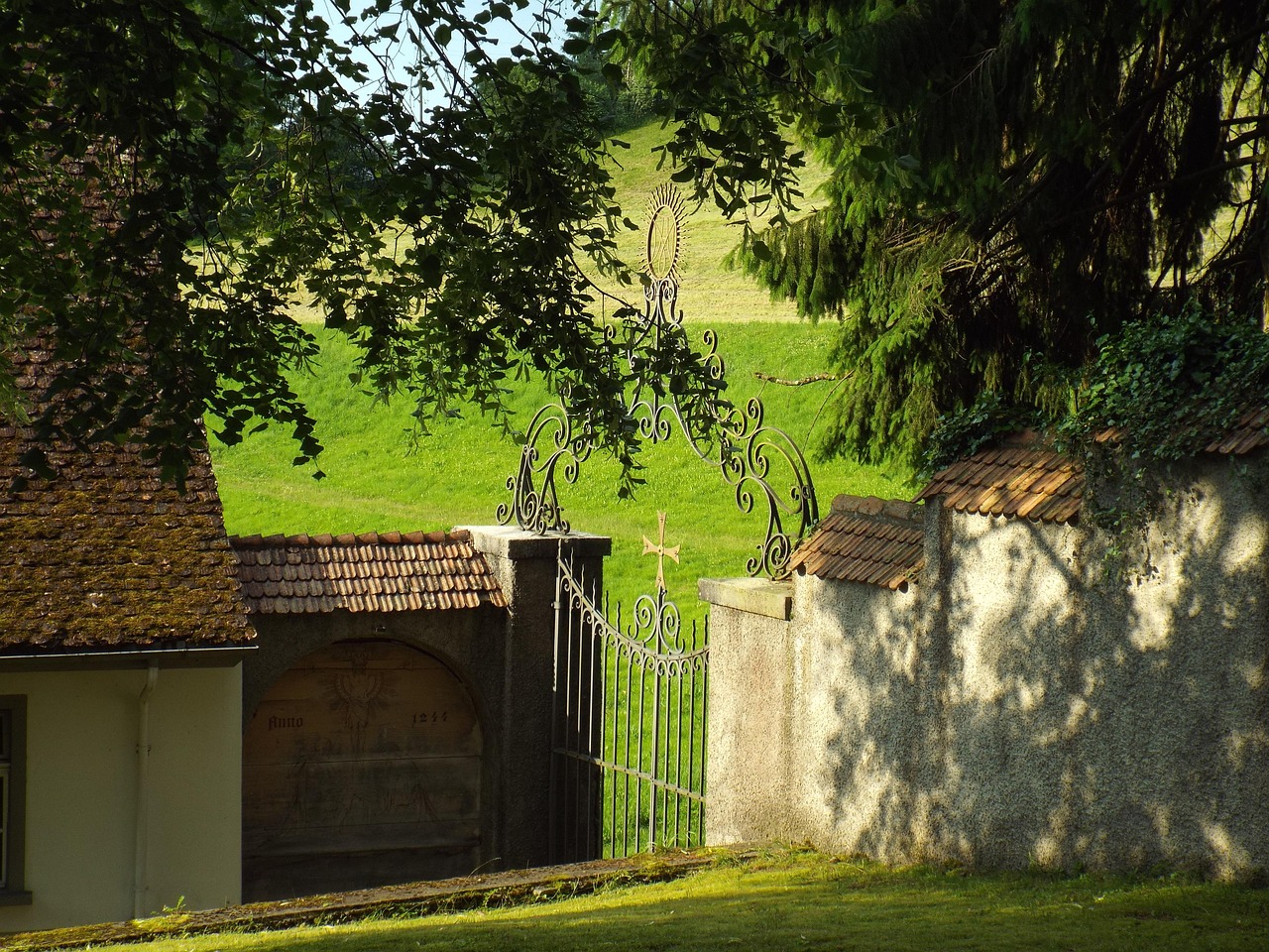 Gate Old Monastery Magdenau - Free photo on Pixabay - Pixabay