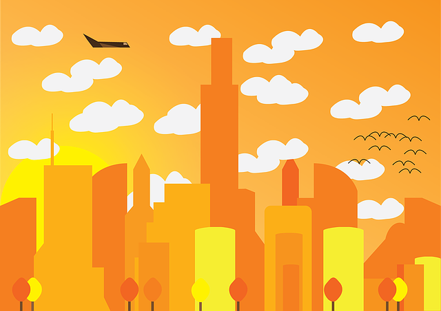 A Cidade, Outono, Dia, A Cidade