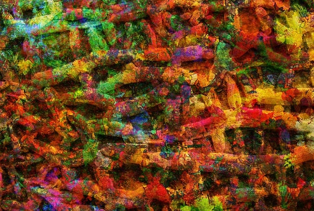 Free bacteria macro art illustration