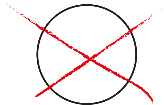 Free circle no false vector