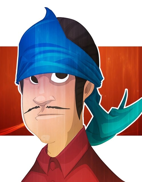 Free man tissue gang illustration