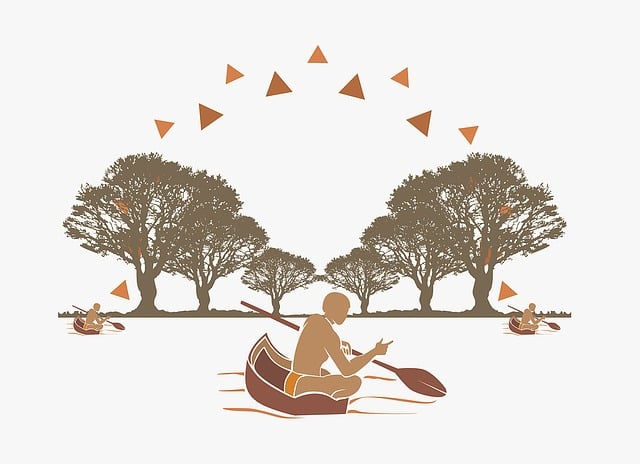 Free indian forest tribe illustration