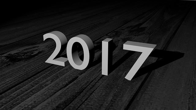 Free new year 2017 happy illustration