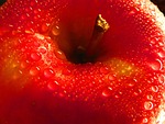 red apple, apple, fruit