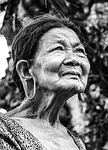 old woman, portrait, vietnam