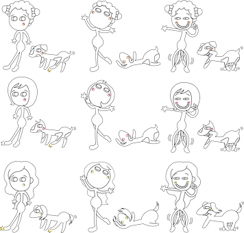 Fată, Animal, Animal De Companie, Câine