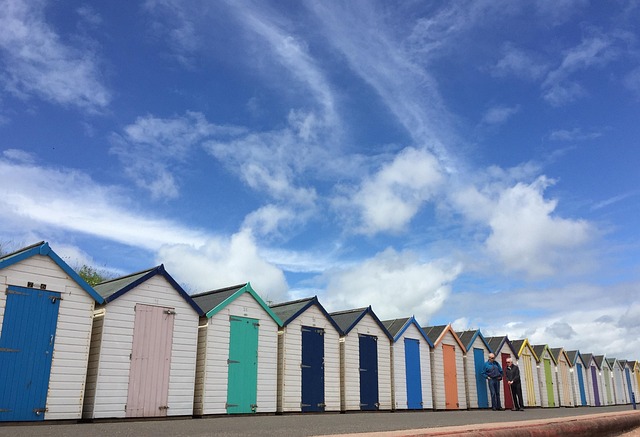 Free Beach Huts Huts photo and picture