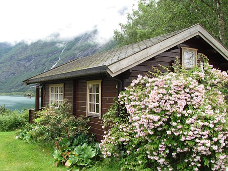 Free Cottage Waterfall photo and picture